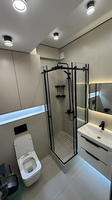 Посуточная аренда квартир: 1 комната, Кондиционер, Постельное белье, Телевизор — 7