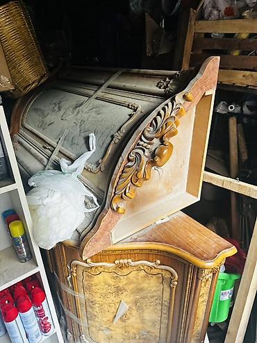 kamod mebel: Klassik üslubda, oyma naxışlı taxta mebel dəsti - Üslub — 1