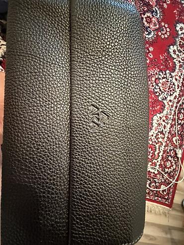 мужской клатч: Мужская барсетка/клатч из кожи (черная). Новая. Подойдет для подарка а — 1
