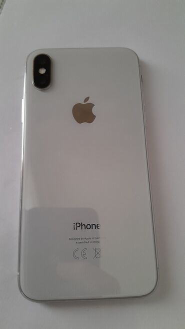 кнопочный телефон: IPhone Xs, 128 GB, Ağ, Face ID, Zəmanət