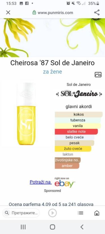 Parfemi: Body mist, Kopija — 4