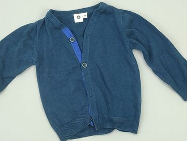 niebieska koszula polo ralph lauren: Cardigan, 9-12 months, condition - Good