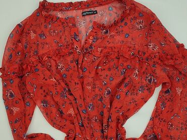 czerwone bluzki: In Extenso, Women's blouse, size XL