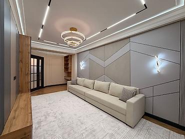 от подрядчика: 3 комнаты, 116 м², Асанбай мкр Элитка, 13 этаж, Евроремонт — 1