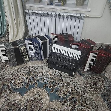 клавишные инструменты: Аккордеоны (клавишные баяны) разных моделей и расцветок. Особенности — 2