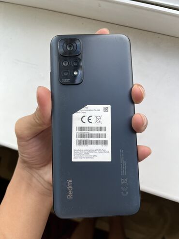 редми нот 11 с: Redmi, Redmi Note 11S, Б/у, 128 ГБ, цвет - Черный, 1 SIM, 2 SIM