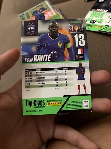 sak qosqu: Panini futbol kolleksiya kartları dəsti Məzmun: - Panini Top — 6