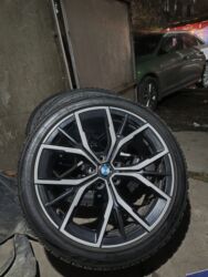 диска на х5: Дөңгөлөктөр монтажда 275 / 35 / R 19, Кыш, Комплект, Жеңил унаалар, Куйма, тешиктери - 5