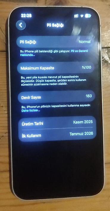 duyu bişirən: IPhone 17, 256 GB, White Titanium, Simsiz şarj, Face ID — 2