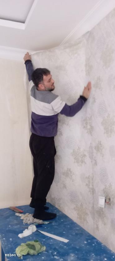 Dekorativ divar panelləri: Malyar Aboy ustasiyam malyar işləri axtarıram işi gözəl cəld — 8