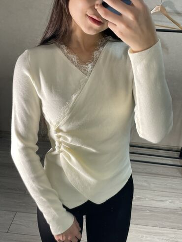 вязаные туники схемы: Кофта, Ылдый жагы ачык, Стандарт