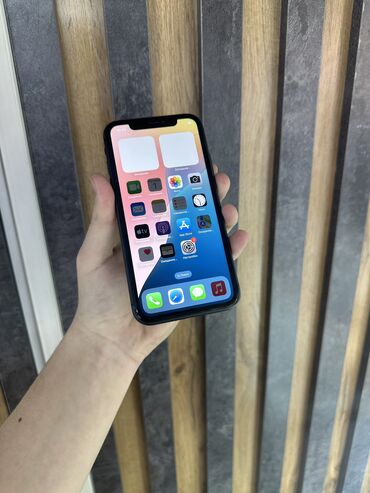 Apple iPhone: IPhone 11, Б/у, 128 ГБ, Черный, Защитное стекло, Чехол, 100 %