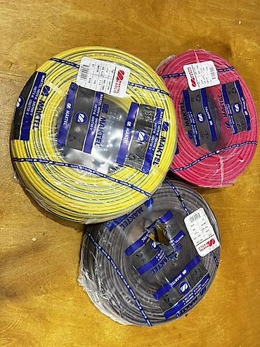 mis turba: MAKTEL elektrik kabelləri – orijinal qablaşdırmada rulonlar - Model — 1