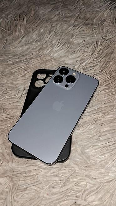 IPhone 13 Pro, Б/у, 256 ГБ, Серебристый, Чехол, 84 %