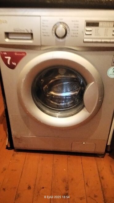 Ütülər və buxarlayıcılar: Paltaryuyan maşın LG, 7 kq, Avtomat, Qurutmasız
