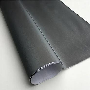 kostic auto vrbas: Folija bruseni aluminijum - crna 152cm. Folija za automobile kao i sve — 1