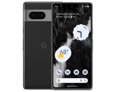 маленькие телефоны купить: Google Pixel 7, Новый, 128 ГБ, цвет - Черный, 1 SIM