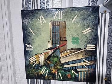 STARI EMAJL SAT SA MOTIVOM BANOVINA NOVI SAD | Stari emajlirani