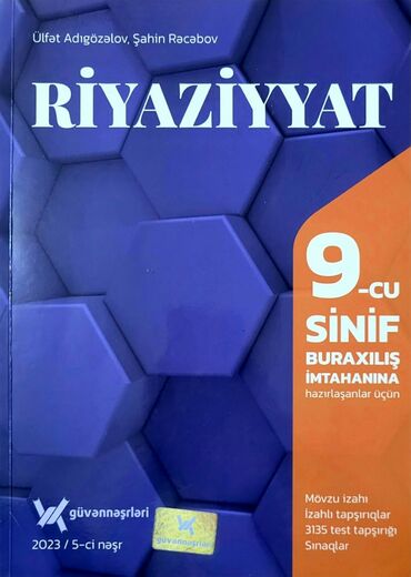 quran kitab: Salam riyaziyyat 9 cu sinif qayda və test tapşırıq kitabı satılır