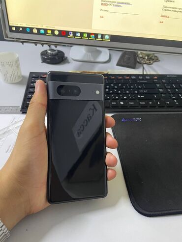 поко ф5 про цена в бишкеке: Google Pixel 7, Колдонулган, 128 ГБ, түсү - Кара, 1 SIM, eSIM