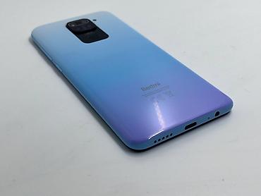 note 14: Redmi, Redmi Note 9, Б/у, 64 ГБ, цвет - Голубой, 2 SIM — 5