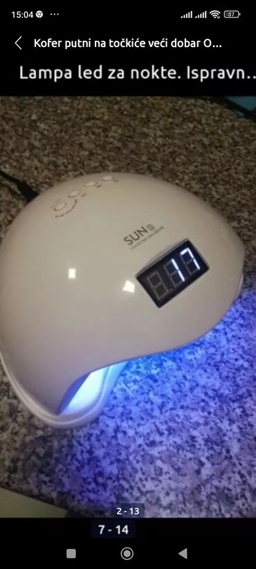 UV i LED lampe za nokte: Lampa za nokte NA DIODE dobra
Ispravna 
 Mirjevo — 4
