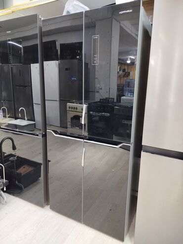 soyuducu simens: 4 qapılı Hoffman Soyuducu Satılır, rəng - Qara