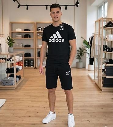 ea7 prsluk: Muški pamučni kompleti M L XL 2XL Cena 2200 Dinara — 4