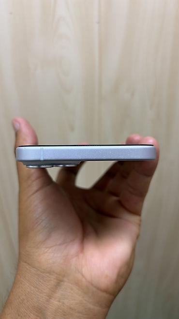 teyes бишкек: IPhone 15 Plus, Колдонулган, 128 ГБ, Ак, Коргоочу айнек, Каптама, 85 % — 8