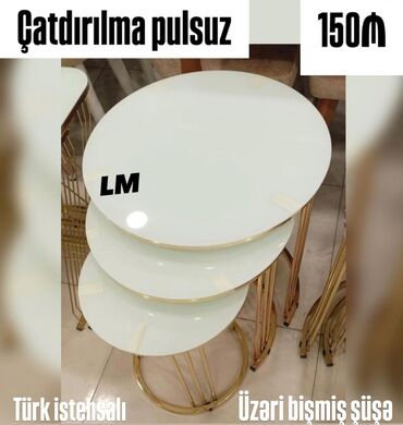 Masalar: Jurnal masası, Yeni, Açılmayan, Yumru masa