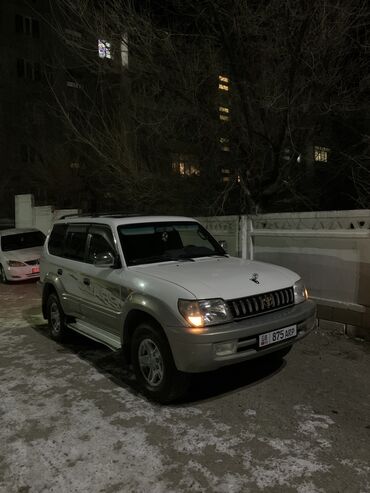 бу чехлы: Toyota Land Cruiser Prado: 1999 г., 3.4 л, Механика, Бензин, Внедорожник