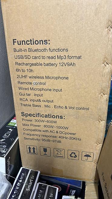 Динамики и колонки: Портативные bluetooth-колонки JAW Колонки блютус 🏮 Модель: JAW 🎤 — 8