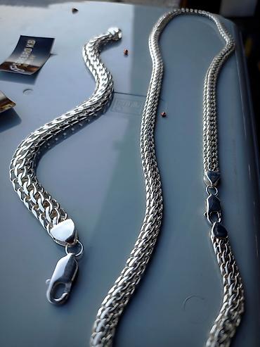 Серебряные цепочки: Классический Бисмарк 150 гр 60 см Ювелирные — 4