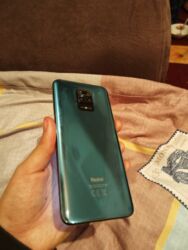 телефон беш сары: Redmi, Redmi Note 9 Pro, Колдонулган, 128 ГБ, түсү - Көк, 2 SIM