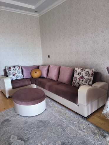 apalovka: Künc divan, İşlənmiş, Açılan, Çatdırılma yoxdur