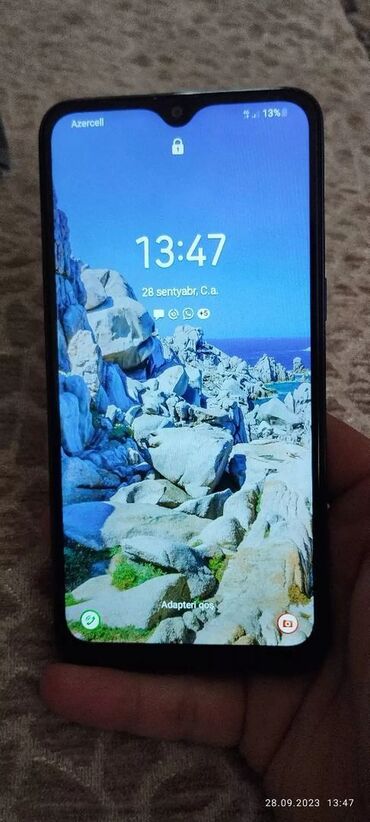 samsung j5 ekran qiymeti: Samsung A10s, 2 GB, rəng - Boz, Barmaq izi