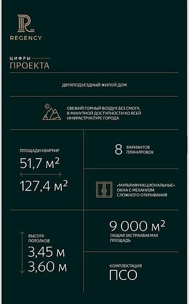 14: 2 комнаты, 85 м², Асанбай мкр Элитка, 14 этаж — 9
