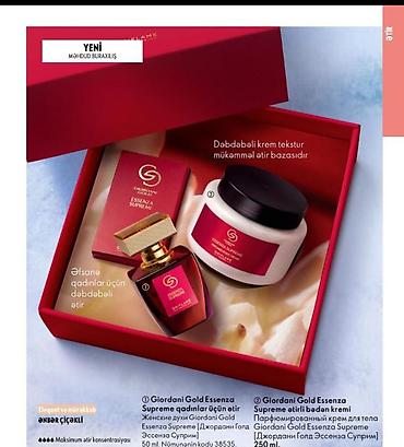 oriflame perfume: Giordani Gold Essenza Supreme hədiyyə dəsti - Brend: Oriflame - — 1