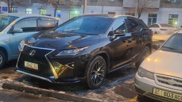 Lexus: Лексус RX 350 4*4 2018 г F Sport 2019 модельный Чёрный на