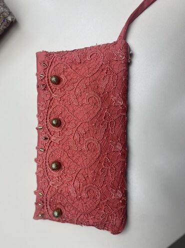 Neseseri: Materijal: Saten, bоја - Narandžasta, Handmade — 1