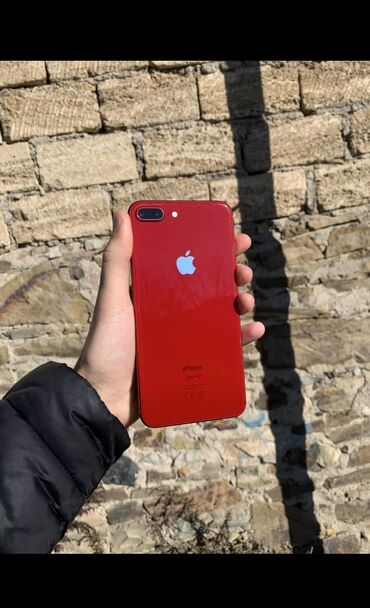 Apple iPhone: IPhone 8 Plus, 64 GB, Qızılı, Zəmanət, Barmaq izi