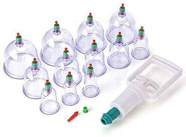 Lepota i zdravlje: Ventuze . CUPPING-fizikalna terapija-akupunktura- čašama Komplet za — 8