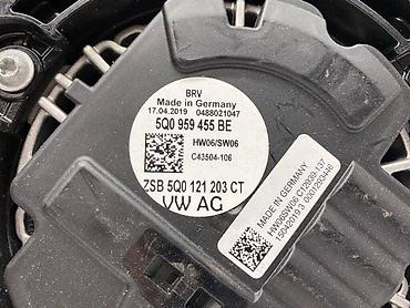 el skuteri: VENTILATOR HLADNJAKA ZA VOLKSWAGEN TIGUAN, TOURAN, GOLF 7 . - 5Q0 — 4
