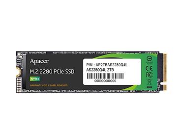 SSD diskləri: Apacer AS2280Q4L M.2 2280 PCIe NVMe SSD – 512GB Form‑faktor: M.2 — 2