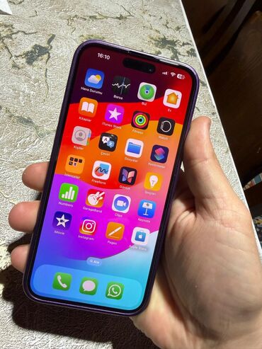 Apple iPhone: IPhone 15 Pro Max, Deep Purple, Face ID — 9
