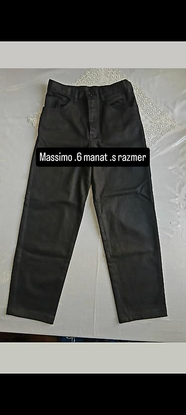 şalvar kofta: Şalvar, Massimo Dutti, S, rəng - Qara — 1