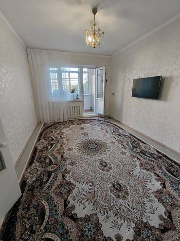 сдается 2 комнатная квартира в джале: 2 бөлмө, 52 кв. м, 106-серия, 4 кабат, Косметикалык ремонт