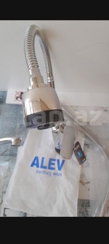 Mətbəx çanaqları: ALEV sanitary ware mətbəx qarışdırıcısı - Brend: ALEV - Tip: Tekqollu