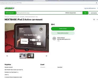 Ostali aksesoari za mobilne telefone: Nextbase Click&Go držač za iPad za naslon za glavu u automobilu - — 7