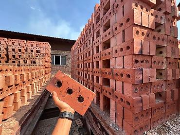 Строительный кирпич: Пустотелый, дырчатый, Жженый кирпич, Полублок, 250×120×88 — 4